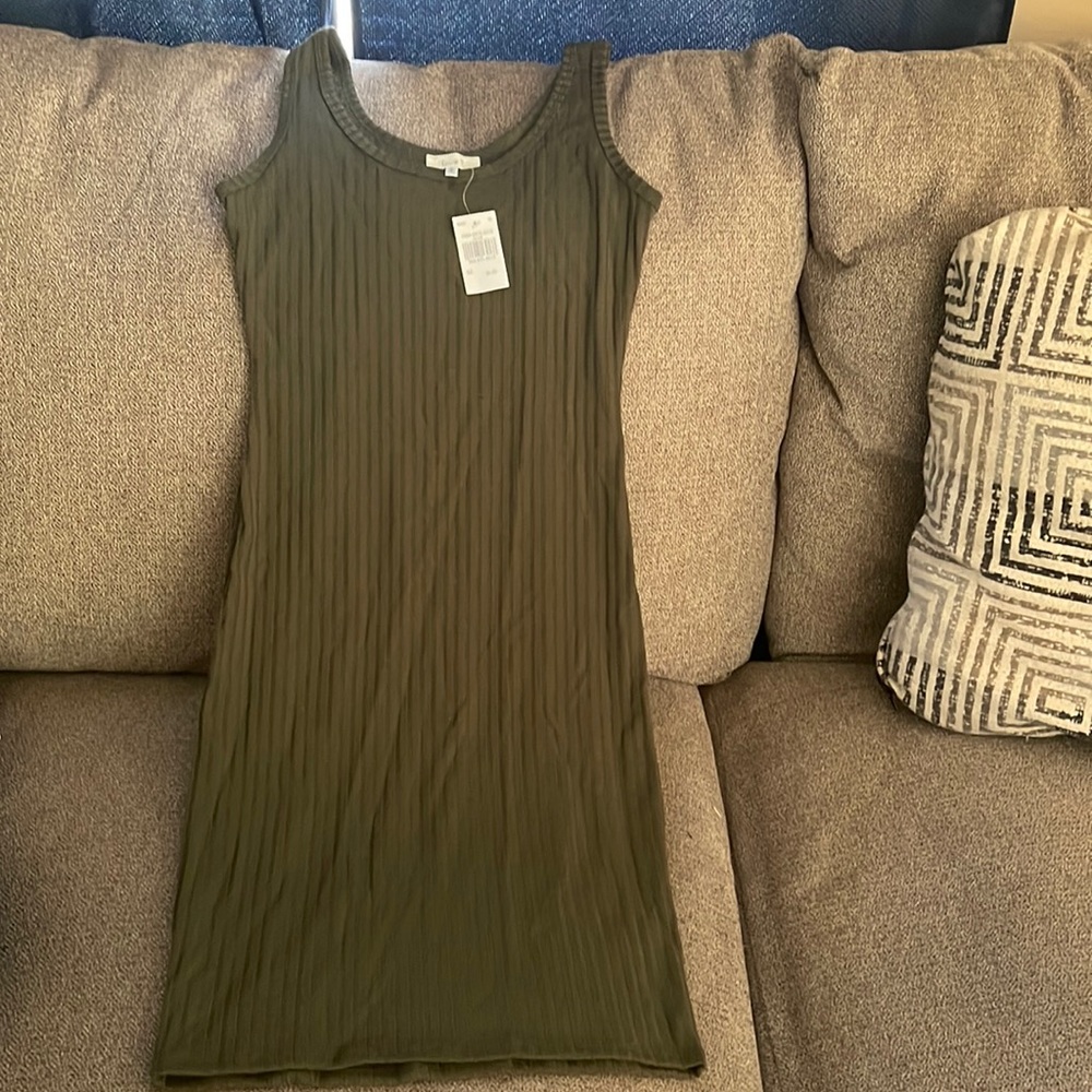 Cute olive green dress